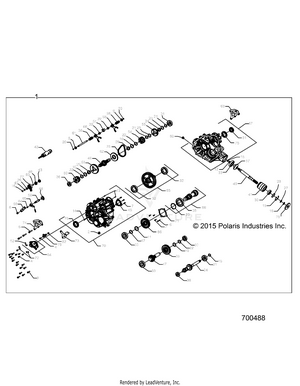 Drive Train, Main Gearcase - R16rda57a1/b1 (700488) Schematic