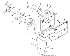 Cooling System (4918541854007a) Schematic