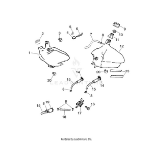 Oil Tank/fuel Tank - A03ka09ca/cb (4983138313b05) Schematic