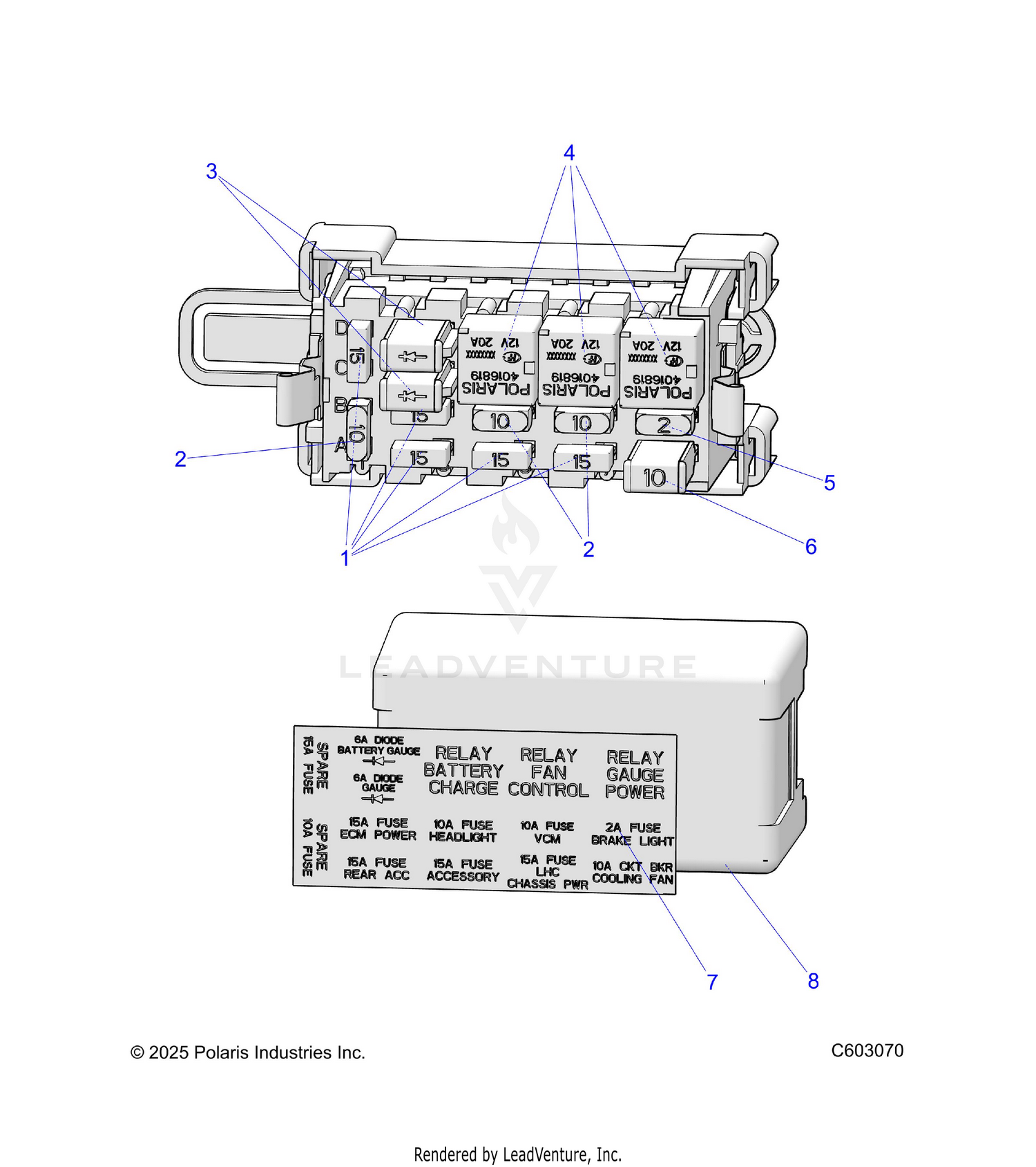ELECTRICAL, FUSE BLOCK, FUSES - S26TFN6RSP/RSL (C603070)