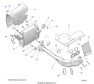 Engine, Exhaust System - Z24ase87a5 (c0701887) Schematic