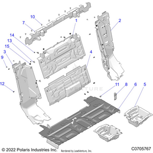 Body, Rear Closeoff - Z22m4u92ap/bp (c0705767) Schematic