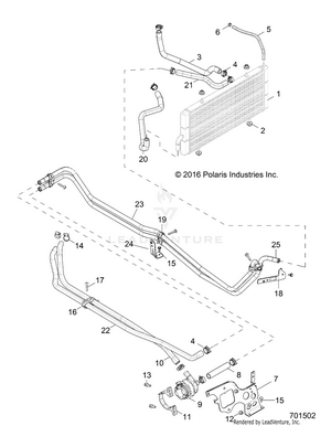 Engine, Cooling, Aux. System - Z19vpl92ak/bk/ar/br/am/bm (701502) Schematic
