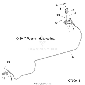 Drive Train, Gear Selector - R22t6a99a1/b1 (c700041) Schematic