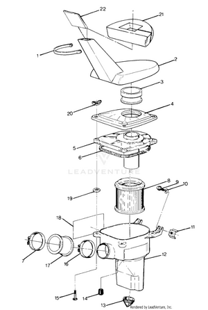 Air Box Assembly (4916341634019a) Schematic
