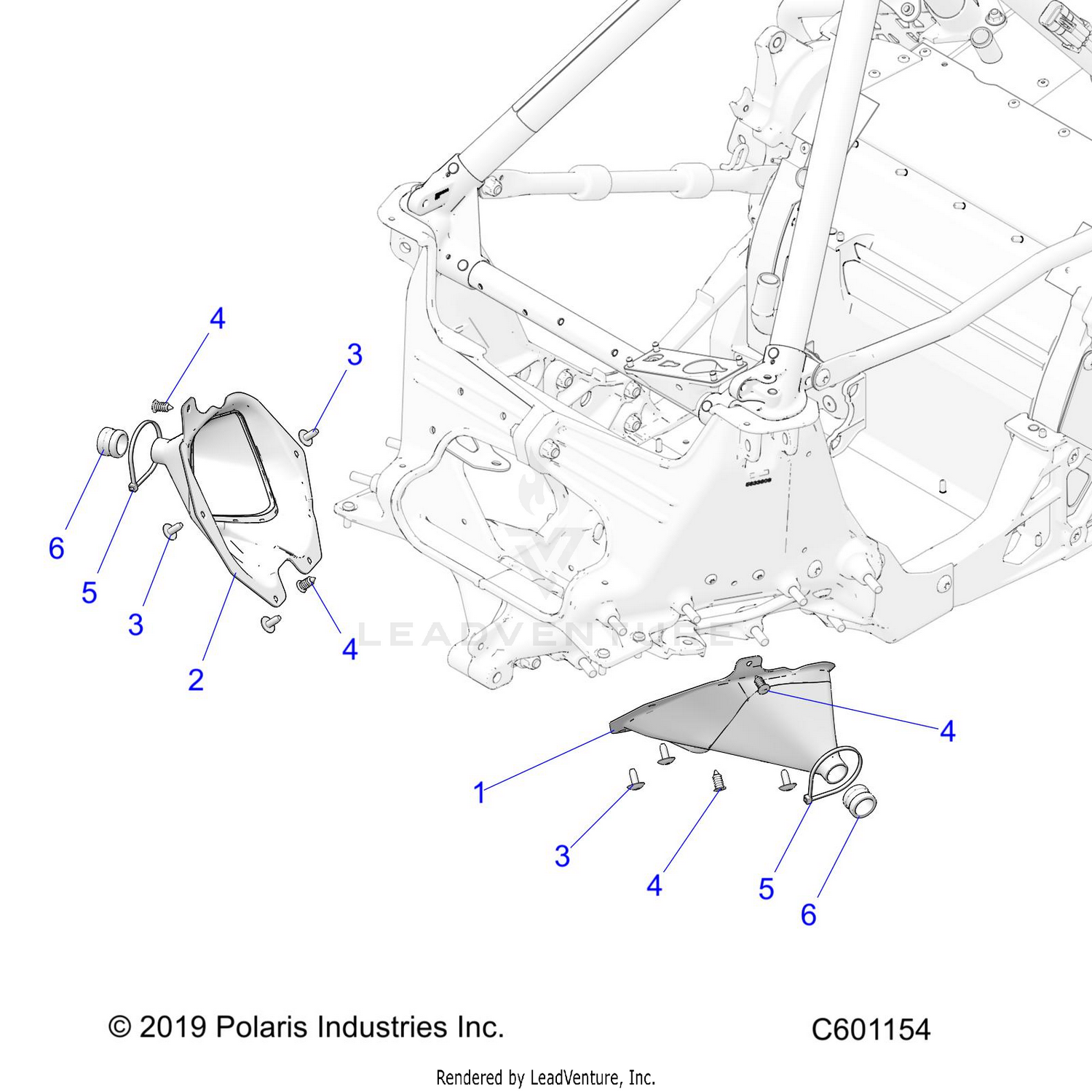 CHASSIS, TIE ROD BOOT ASM. - S22TKV6RS ALL OPTIONS (C601154)