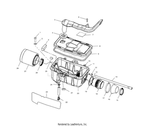 Air Box (if Built After 12/11/00) - A01aa32ab (4963816381a013) Schematic