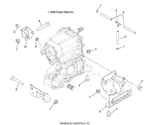 Transmission Mounting - A06mh68aa/ad/af (4999200299920029c13) Schematic