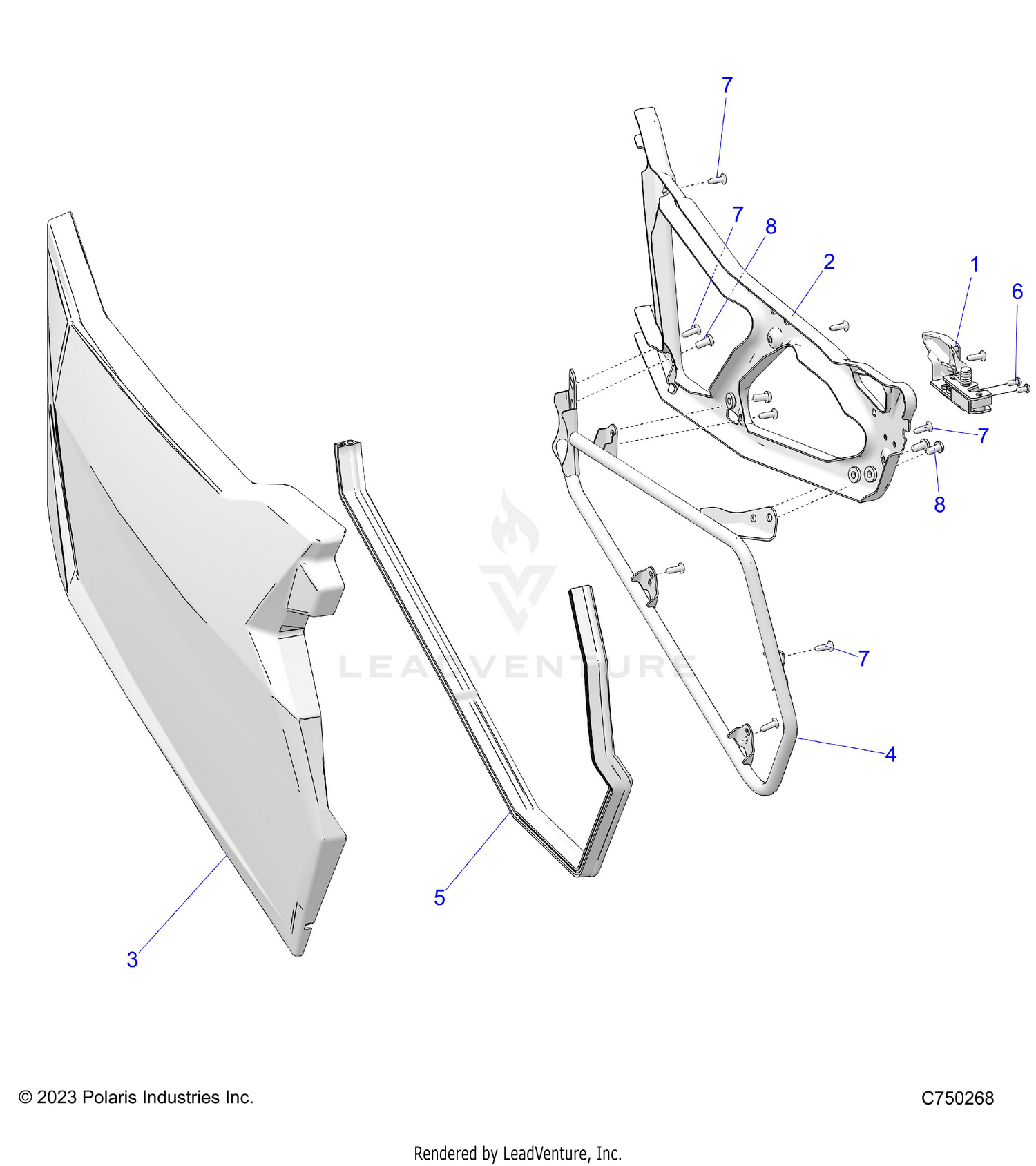 BODY, DOORS -  Z26ASE99P5 (C0705812)