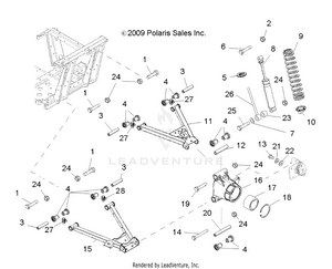 Suspension, Rear - R11rc08ga/gh/fa/fh (49rgrsusprr10) Schematic