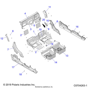 Body, Rear Closeoff, Fenders And Floor - G21g4e99nw (c0704263-1) Schematic