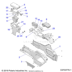 Body, Center Console - Z21rau92an/bn (c0703770-1) Schematic