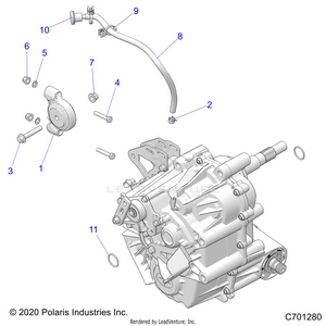 Drive Train, Main Gearcase Mounting - R23tae99ad/bd/ap/bp (702796) Schematic