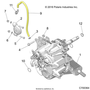 Drive Train, Main Gearcase Mounting - R19rse99n1 (c700364) Schematic