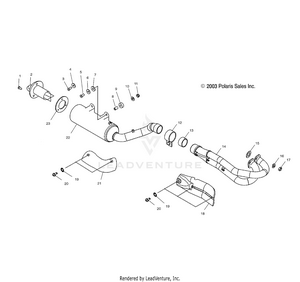 Exhaust System - A04gj50aa/ab/ac/ad (4986168616a12) Schematic