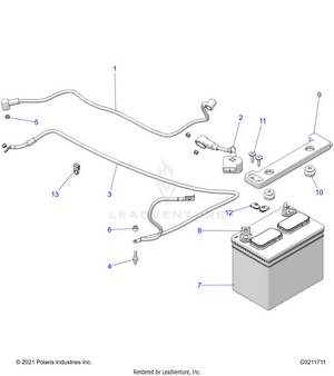 Electrical, Battery - A22shz57ae (c0211711) Schematic