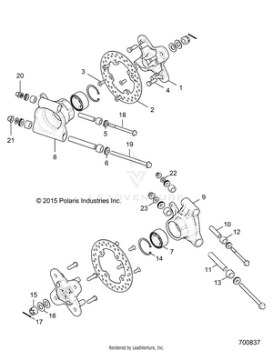 Suspension, Rear Carrier - R16rge99a7/ae/av (700837) Schematic