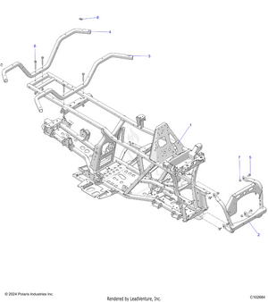 Chassis, Frame - A25shy57al/an (c102684) Schematic