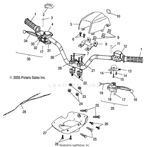 Handlebar - A06fa09ca/cb/cc (4999202309920230b13) Schematic