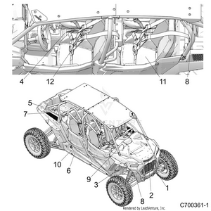 Body, Decals Common - Z19vpl92ak/bk/ar/br/am/bm (c700361-1) Schematic