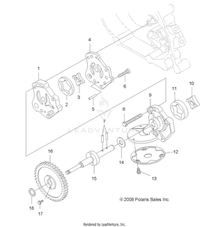 Engine, Oil Pump - A09tn50ax/az (49atvoilpump09sp500) Schematic