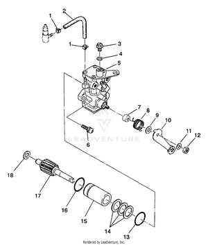 Oil Pump Assembly - W937527 (4924042404039a) Schematic