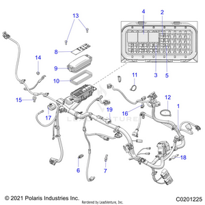 Electrical, Wire Harness And Fuses - A23hbbo7b3/b7 (c0201225) Schematic