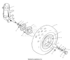 Front Wheel Assembly - W937527 (4924022402b002) Schematic