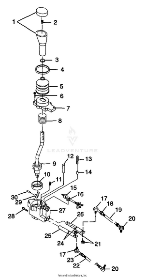 Gear Selector - S98ch50e(b) (4950135013d005) Schematic