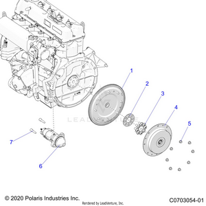 Engine, Starter, Flywheel And Related - Z24rmd2kah/al/bh/bl (c0703054-01) Schematic
