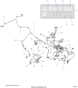 Electrical, Main Wire Harness - A21sez57am/an (c102758) Schematic