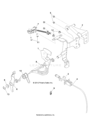 Engine, Throttle Pedal - R13jt9efx (49rgrthrottlepedal13rzrxp4) Schematic