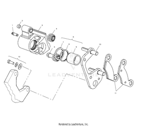 Brake (front) - A02cg25ca (4969856985b06) Schematic