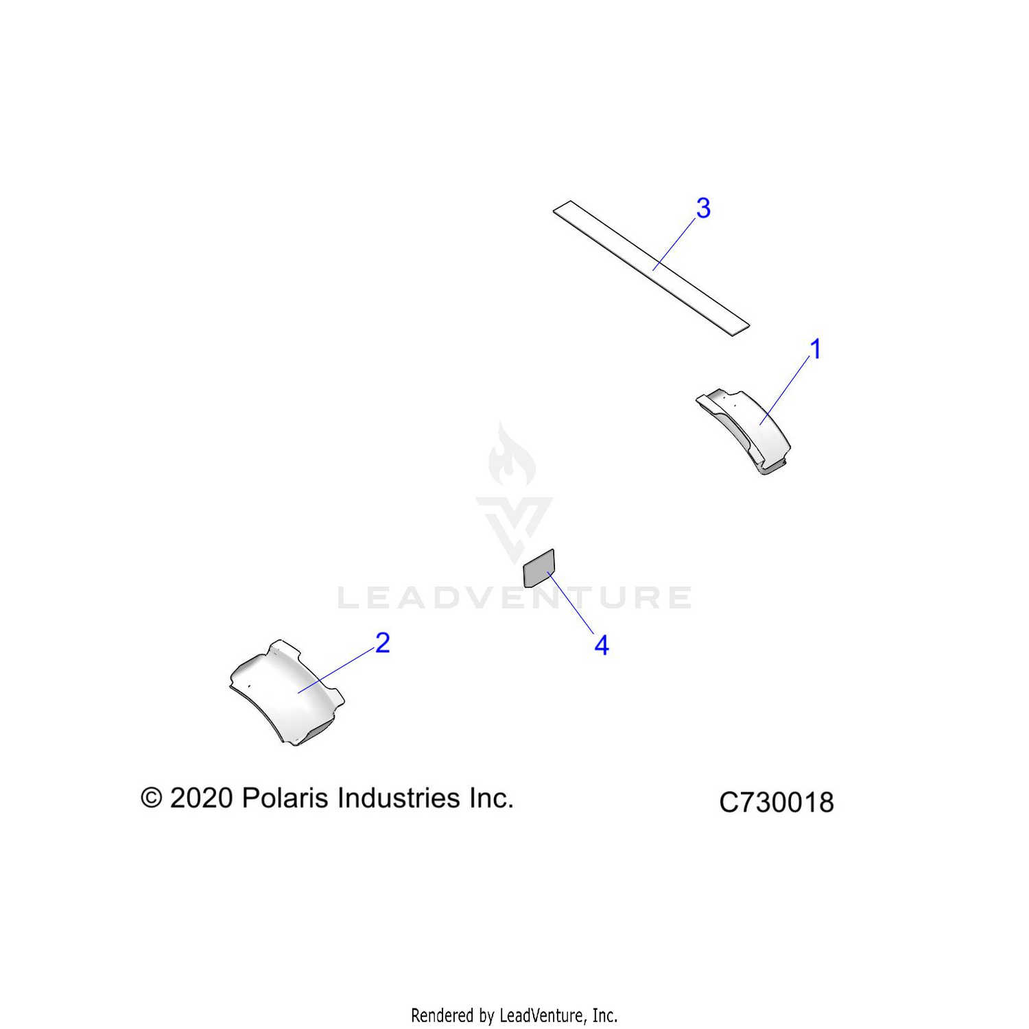 CHASSIS, EDGE COVER, TR - R26RRE99CN/EN (C730018)