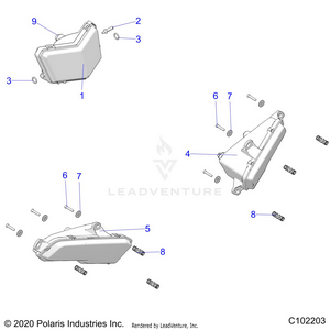 Electrical, Headlights - A25sxe85a9/am/ap (c102203) Schematic