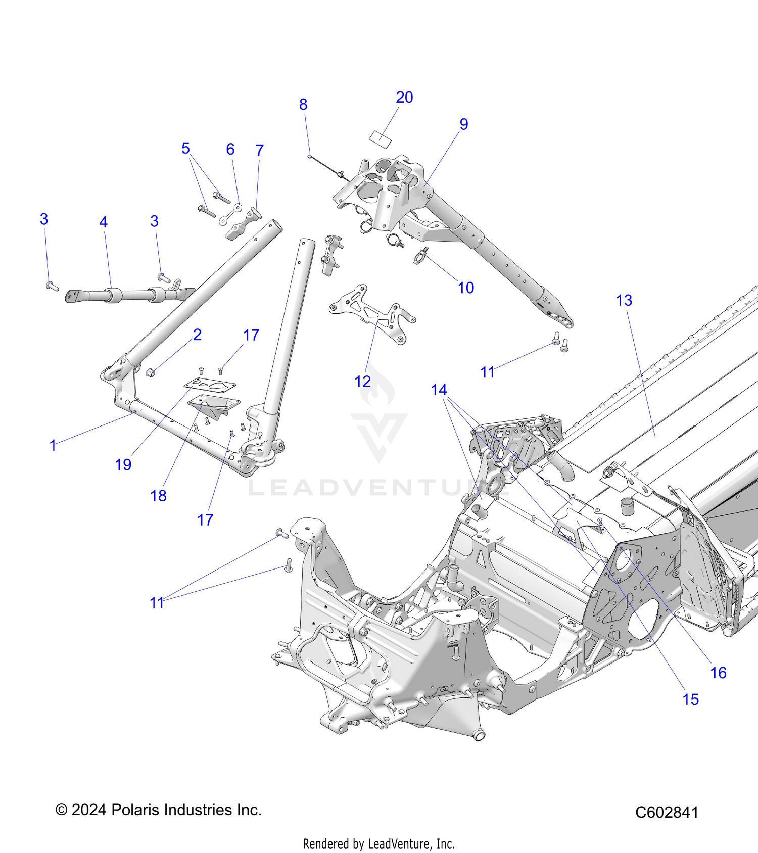 CHASSIS, CHASSIS ASM. and OVER STRUCTURE - S26TLG9BS/BEA (C602841)