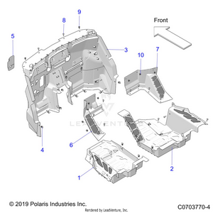 Body, Floor Panels - Z21rau92an/bn (c0703770-4) Schematic