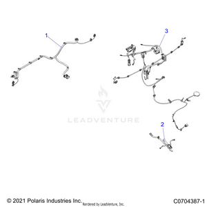 Electrical, Wire Harness, Peripheral - Z22gae92aj/bj/gak92ap/bp/gav92ap/bp (c0704387-1) Schematic