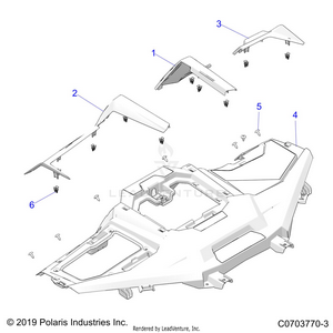 Body, Dash, Upper - Z21rau92an/bn (c0703770-3) Schematic