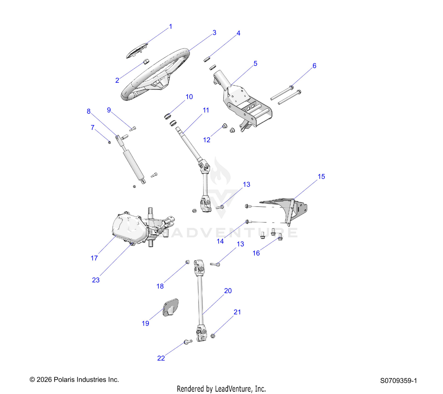 STEERING, ASSEMBLY