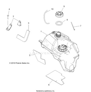 Body, Fuel Tank Asm. - A11mh46ax/az (49atvfuel11sp500) Schematic