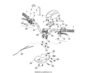 Handlebar - A02fa09ca/cb/cc (4970887088b11) Schematic