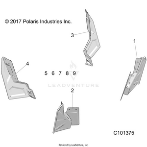 Body, Mud Guard - A18daa50b7 (c101375) Schematic