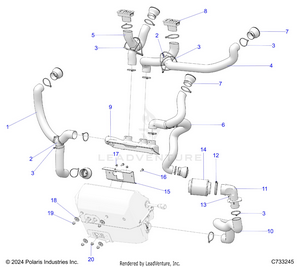 Body, Hvac Ducting - R25rry99as/bs/al/bl/ap/bp/a9/b9/af/bf/ak/bk (c733245) Schematic