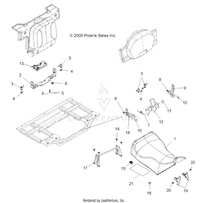 Body, Seat, Operator - A10tn55al/ax (49atvseat10sp550x2) Schematic