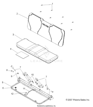 Body, Seat And Base - R09rf68af/ar/az (49rgrseat086x6) Schematic