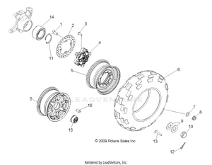 Wheels, Front - R10wh76ag/ah/ar/av/wy76aw/az (49rgrwheelfrt10crew) Schematic