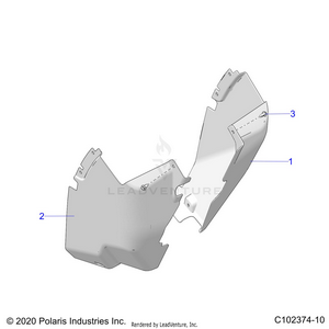 Body, Front Mud Guards - A22sva85a3 (c102374-10) Schematic