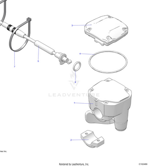 Steering, Controls, Throttle Asm. And Cable - A25shy57al/an (c102489) Schematic
