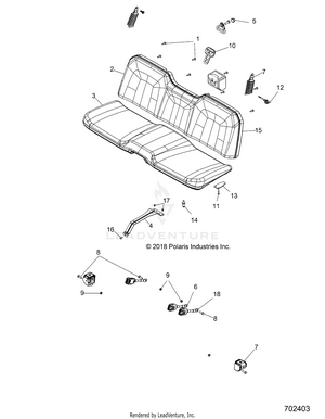 Body, Seat - R20cca57a1/a7/b1/b7 (702403) Schematic